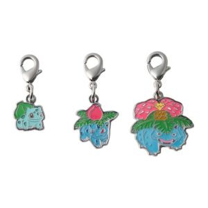 Keychain Pokémon Center - Bulbasaur & Ivysaur & Venusaur