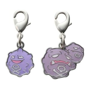 Keychain Pokémon Center - Koffing & Weezing