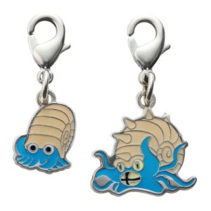 Keychain Pokémon Center - Omanyte & Omastar