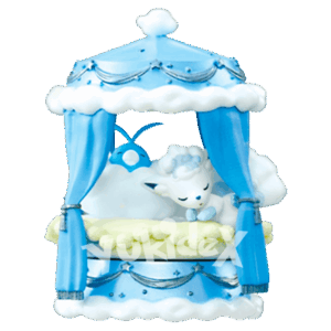 Re-Ment Nighty Night - Swablu & Vulpix di Alola