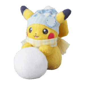 Peluche Special Snowman - Pikachu