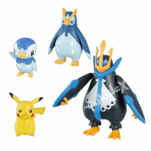 Plamo Collection 50 - Empoleon & Prinplup & Piplup
