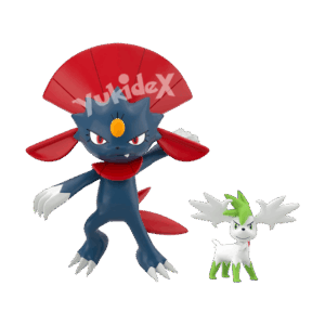 Scale World Sinnoh 3 - Weavile & Shaymin Forma Cielo (dal 26 Ottobre)