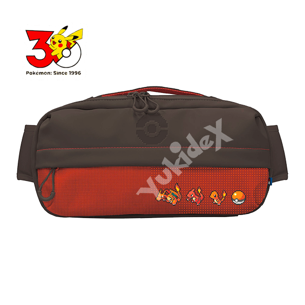 Custodia a Tracolla Switch 2 Limited - Rosso Fuoco Pixel 30th Anniversary (dal 28 Settembre)