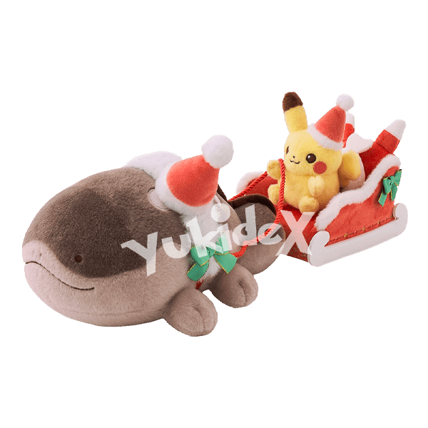 Peluche Getting Ready for Christmas! - Pikachu & Clodsire (dal 16 Novembre)